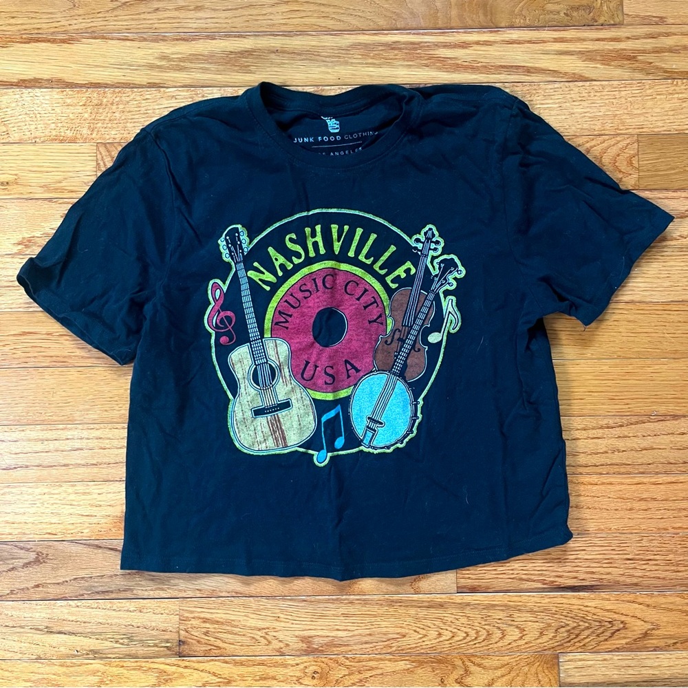 PacSun Cropped Graphic Tee